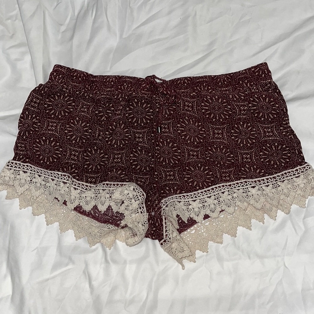 Fabric shorts